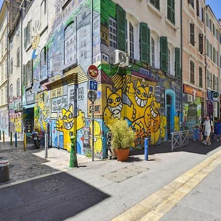 Charmant Logement Au Coeur Du Cours Julien Marseille Exteriör bild