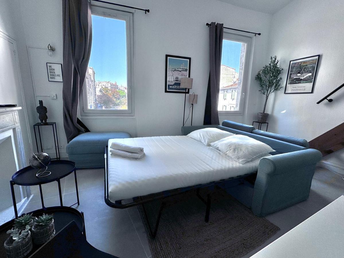 Charmant Logement Au Coeur Du Cours Julien Marseille Exteriör bild